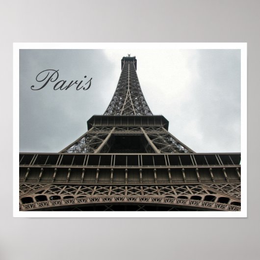 Eiffel Tower, Parijs, Frankrijk Poster (Voorkant)