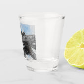 Eiffel Tower, Parijs, Frankrijk Shot Glas (Rechts)