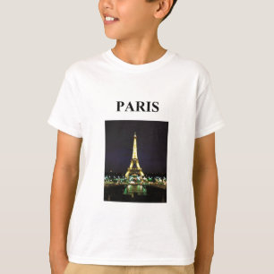 eiffel tower parijs frankrijk t-shirt