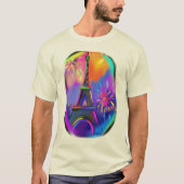 Eiffel Tower, Parijs, Frankrijk T-shirt (Voorkant)