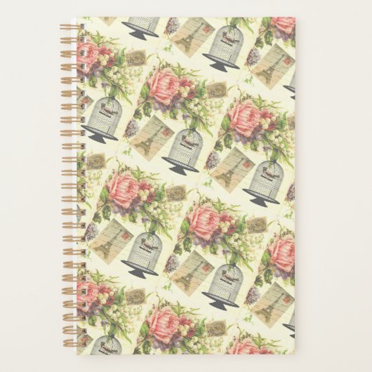 Eiffel Tower  Parijs Frans Theme Planner (Voorkant)