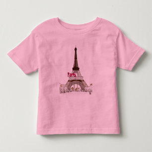 Eiffel Tower-Parijs Kinder Shirts