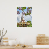 Eiffel Tower, Parijs Poster (Keuken)