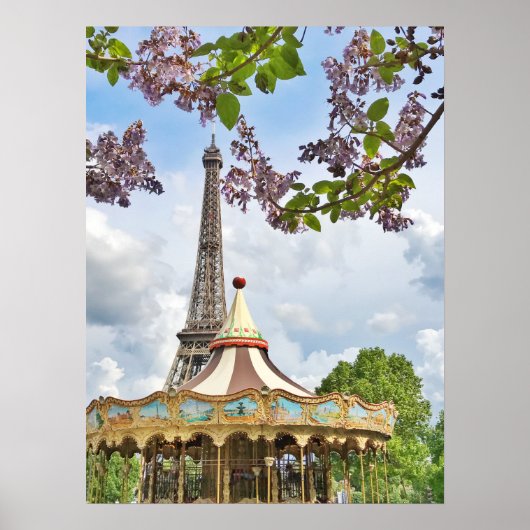 Eiffel Tower, Parijs Poster (Voorkant)