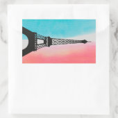 Eiffel Tower, Parijs Rechthoekige Sticker (Tas)