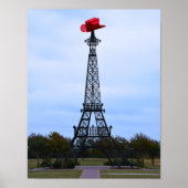 Eiffel Tower, Parijs, Texas Poster (Voorkant)