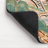  Eiffel Tower Paris Air Travel Adverteren Muismat (Hoek)