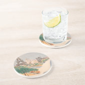  Eiffel Tower Paris Air Travel Adverteren Zandsteen Onderzetter (Zijkant)