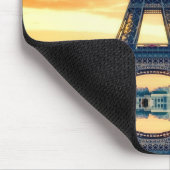 Eiffel Tower Paris Avond European Travel Muismat (Hoek)