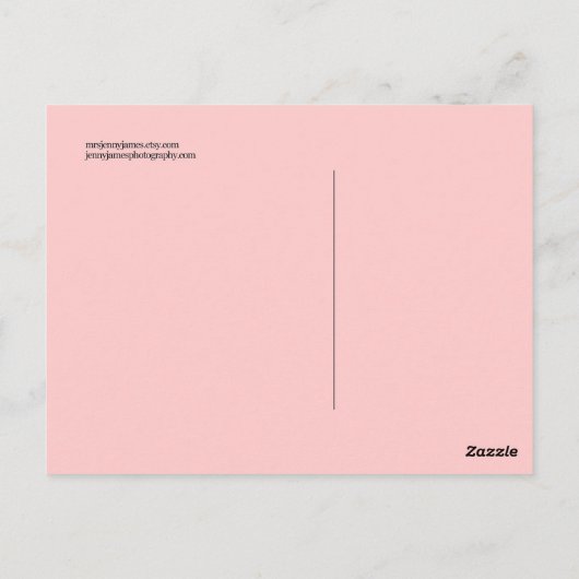 Eiffel Tower Paris Briefkaart (Achterkant)