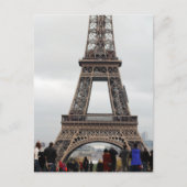 Eiffel Tower Paris Briefkaart (Voorkant)