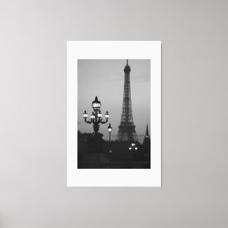 Eiffel Tower Paris Canvas Afdruk