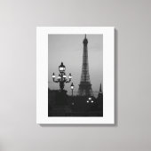Eiffel Tower Paris Canvas Afdruk (Voorkant)
