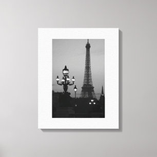 Eiffel Tower Paris Canvas Afdruk