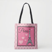 Eiffel Tower Paris Canvas tas Gift (Voorkant)