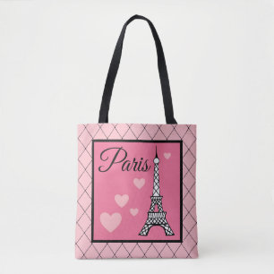 Eiffel Tower Paris Canvas tas Gift