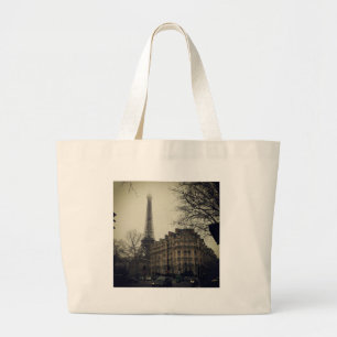 Eiffel Tower Paris City Building Architecture Grote Tote Bag