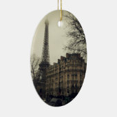 Eiffel Tower Paris City Building Architecture Keramisch Ornament (Rechts)