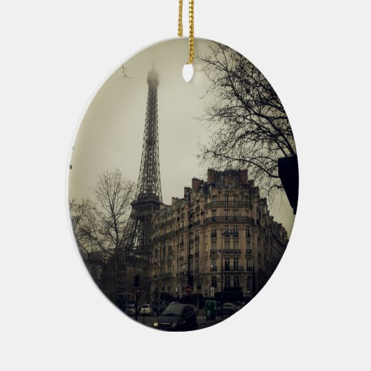 Eiffel Tower Paris City Building Architecture Keramisch Ornament (Rechts)