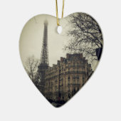 Eiffel Tower Paris City Building Architecture Keramisch Ornament (Links)