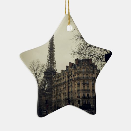 Eiffel Tower Paris City Building Architecture Keramisch Ornament (Rechts)
