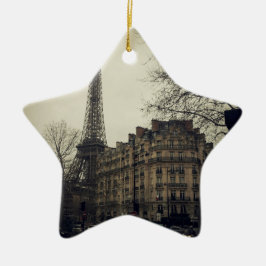 Eiffel Tower Paris City Building Architecture Keramisch Ornament