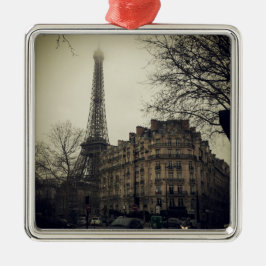Eiffel Tower Paris City Building Architecture Metalen Ornament