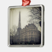 Eiffel Tower Paris City Building Architecture Metalen Ornament (Links)