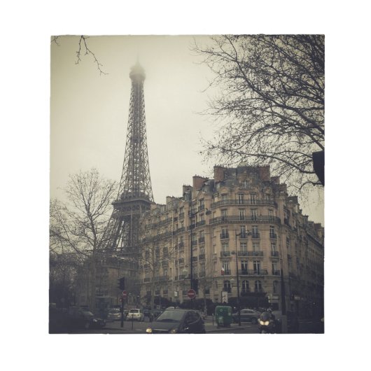 Eiffel Tower Paris City Building Architecture Notitieblok (Voorkant)