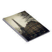 Eiffel Tower Paris City Building Architecture Notitieboek (Rechterzijde)