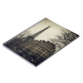 Eiffel Tower Paris City Building Architecture Notitieboek (Linkerzijde)