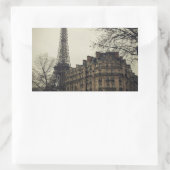 Eiffel Tower Paris City Building Architecture Rechthoekige Sticker (Tas)