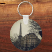 Eiffel Tower Paris City Building Architecture Sleutelhanger (Voorkant)