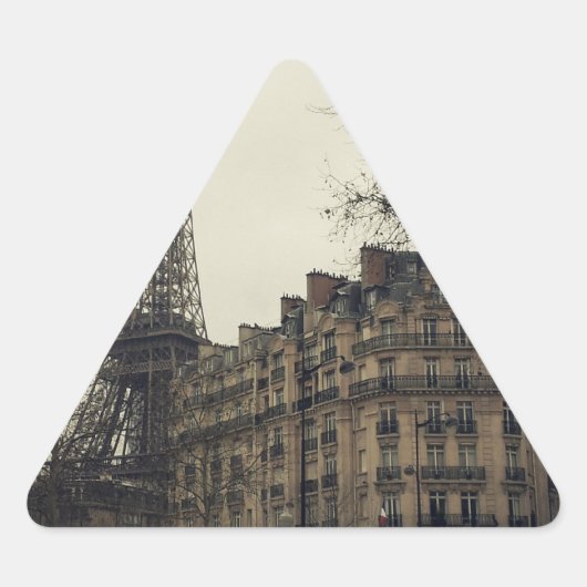 Eiffel Tower Paris City Building Architecture Sticker (Voorkant)