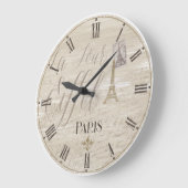 Eiffel Tower Paris Decoratief Klock Grote Klok (Hoek)