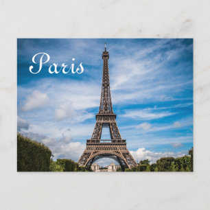 Eiffel Tower Paris Europe Reis Briefkaart