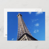 Eiffel Tower Paris Europe Reis Briefkaart (Voorkant / Achterkant)