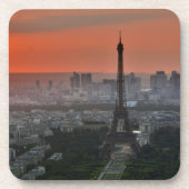 Eiffel Tower Paris Europe Reis Drankjes Onderzetter (Voorkant)