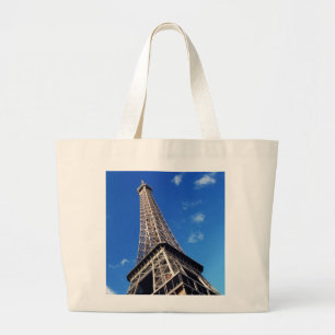 Eiffel Tower Paris Europe Reis Grote Tote Bag