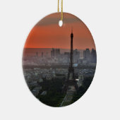 Eiffel Tower Paris Europe Reis Keramisch Ornament (Rechts)