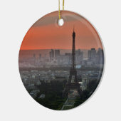 Eiffel Tower Paris Europe Reis Keramisch Ornament (Links)