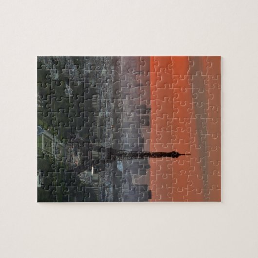 Eiffel Tower Paris Europe Reis Legpuzzel (Horizontaal)