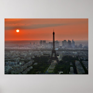 Eiffel Tower Paris Europe Reis Poster