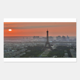 Eiffel Tower Paris Europe Reis Rechthoekige Sticker
