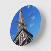 Eiffel Tower Paris Europe Reis Ronde Klok (Hoek)