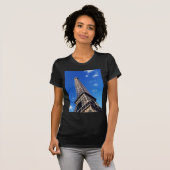 Eiffel Tower Paris Europe Reis T-shirt (Voorkant volledig)