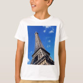 Eiffel Tower Paris Europe Reis T-shirt (Voorkant)