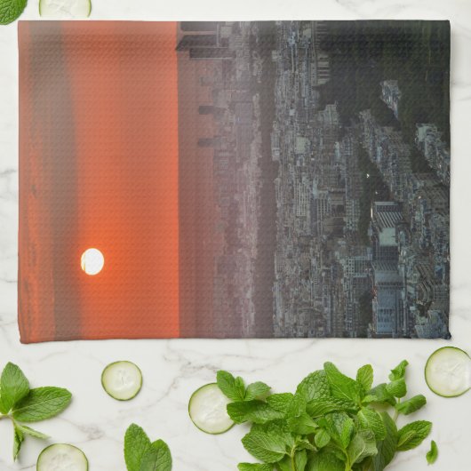 Eiffel Tower Paris Europe Reis Theedoek (Gevouwen)