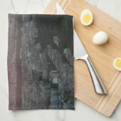 Eiffel Tower Paris Europe Reis Theedoek (Quarter Fold)