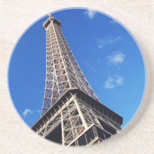 Eiffel Tower Paris Europe Reis Zandsteen Onderzetter
